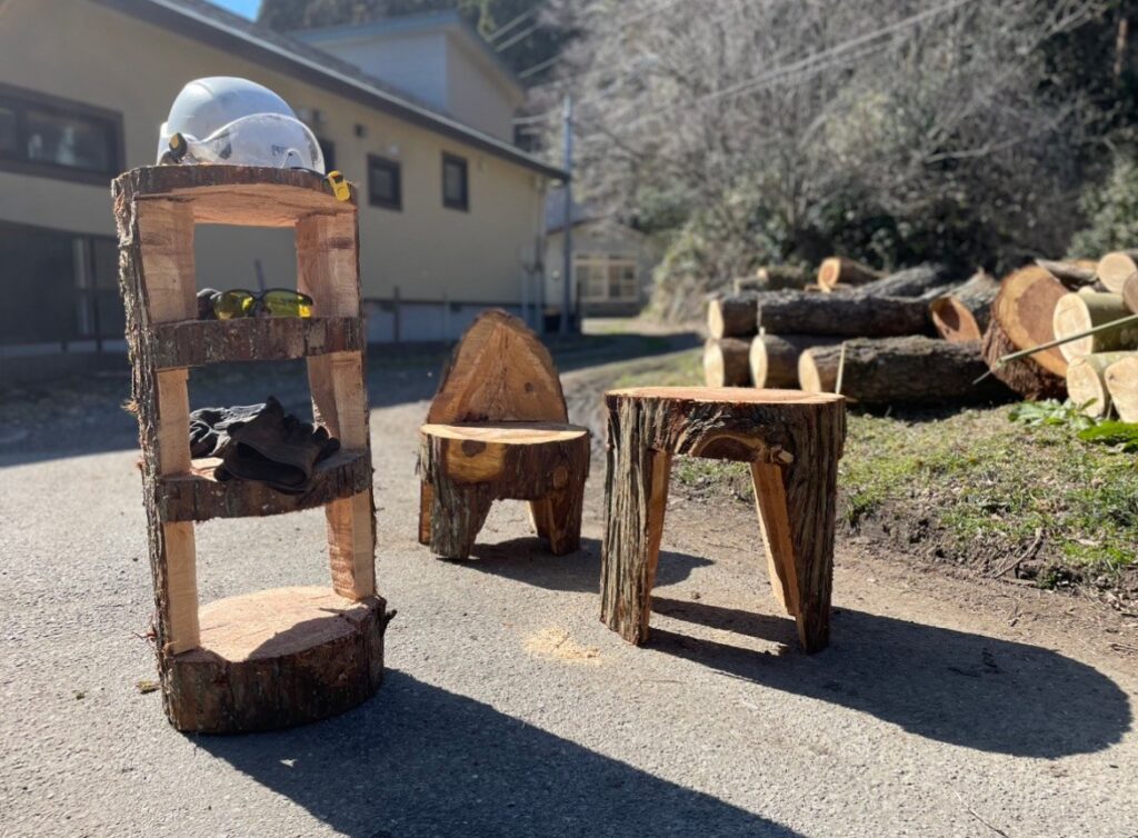 伐採 手作り家具